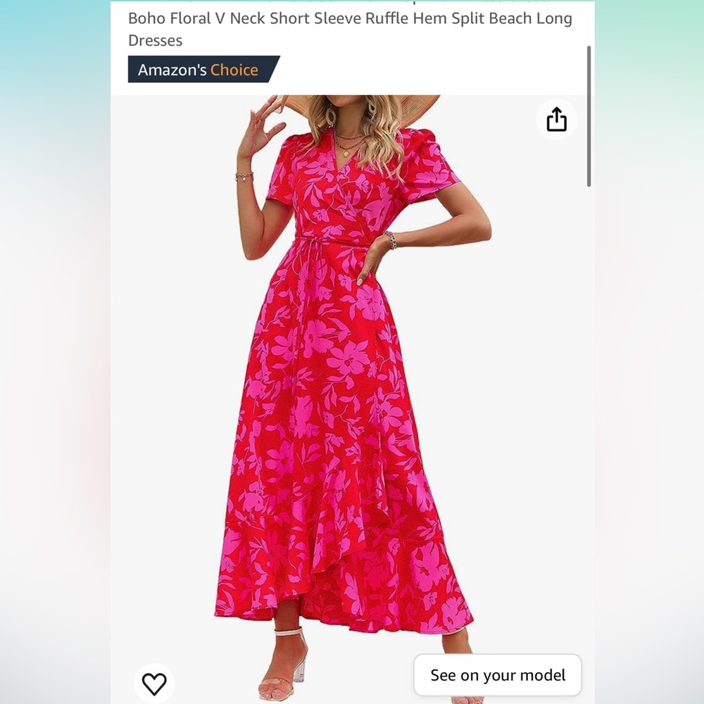 NWT Lovely Wrap Dress XL